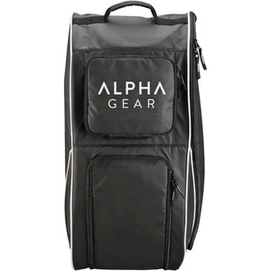 Sac à dos de football professionnel noir personnalisé, léger, imperméable, durable, en polyester, pour le rangement de l'équipement des joueurs en extérieur - Product Image 1