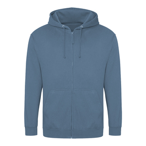 Sweatshirts à capuche zippés unis pour hommes adultes Sweatshirts à capuche respirants pour adultes avec un design et une taille personnalisés - Product Image 5