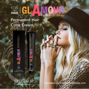 GLAMOUR PROFESSIONAL Crema de Coloración Permanente para el Cabello de Grado Premium 120ml para Todo Tipo de Cabello con Aceite de Argán, Fórmula Anti-Goteo, Tonos Dorados - Product Image 3