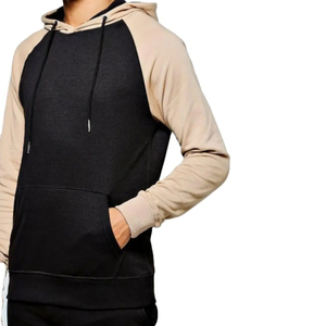 Conjunto de chándal vintage personalizado para hombre, transpirable, 100% algodón, de dos piezas con cremallera y corte acampanado, sudadera con capucha y pantalón de chándal con estampado de chenilla, efecto descolorido por el sol - Product Image 3