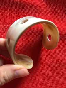 กำไลข้อมือทำมือจากเขาควายธรรมชาติ เครื่องประดับจากเขาควายที่เป็นมิตรกับสิ่งแวดล้อม - Product Image 4