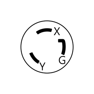 Los más vendidos NEMA 250 30A V Entrada con brida de bloqueo sólido perfecta para operar señalización al aire libre - Product Image 5