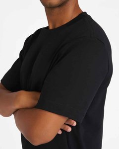 T-shirt uni imprimé 230Gsm T-shirt pour homme avec t-shirt imprimé surdimensionné en coton biologique vierge pour homme - Product Image 5