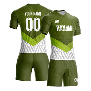 2025 venta al por mayor conjuntos de uniformes de fútbol personalizados Unisex poliéster verano invierno Jersey Kit con estampado para adultos uniformes de fútbol Jersey - Product Image 6