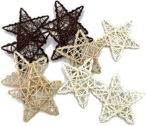 Decoraciones Navideñas Colgantes de Mimbre Viettimecraft, Diseño Ecológico y Moderno, 6*8cm, Venta al Por Mayor - Product Image 5