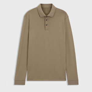 2025 conception personnalisée tricoté hommes chemises à manches longues à manches longues confortables et à séchage rapide tricoté hommes chemises à manches longues - Product Image 6
