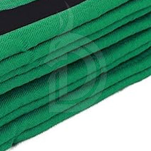Fabricant de ceintures d'arts martiaux personnalisées, broderie de logo OEM, commandes en gros, ceinture d'arts martiaux noire et verte de luxe, broderie - Product Image 4
