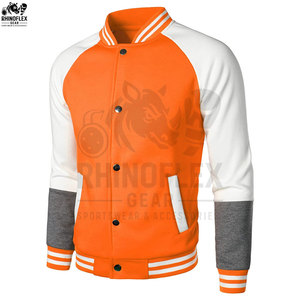 Vestes pour hommes Versity personnalisées de haute qualité Vestes pour homme confortables en toile Top Tendance Prix de gros Veste Versity pour homme - Product Image 2