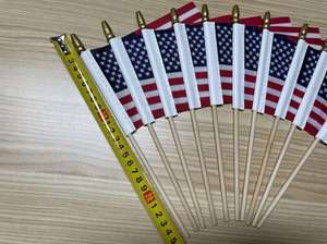 POW Миа не забытые военные флаги ручной флаг с пластиковым полюсом - Product Image 2