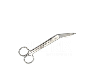 กรรไกรตัดผ้าพันแผลทำจากสเตนเลสสตีลใช้มือผ่าตัดกระดูก18ซม. สำหรับพยาบาล - Product Image 3