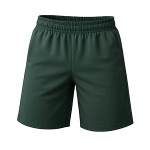 กางเกงขาสั้นลำลองสำหรับผู้ชาย แห้งเร็ว ระบายอากาศได้ดี ผลิตจากโพลีเอสเตอร์ ขายส่ง กางเกงขาสั้นถักสำหรับวิ่ง พิมพ์ลายดิจิทัล ย้อมสีพื้น - Product Image 2