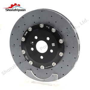 Kit de pinza de freno automático Rotor de disco de freno de cerámica de carbono 355mm 440mm para Chevrolet Aveo <span class=keywords><strong>AVALANCHE</strong></span> ASTRO Box/Bus/Kasten B7 - Product Image 5