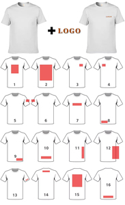 Camiseta de cuello redondo de algodón 100% de alta calidad para hombre, camiseta personalizada con logotipo bordado impreso de 220 gramos de tejido de punto, camiseta personalizada con cuello redondo - Product Image 3