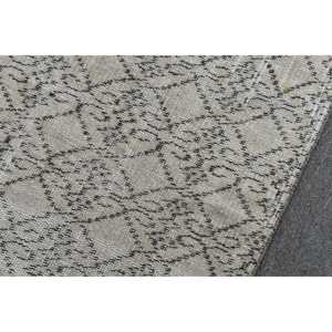 พรมวินเทจขนาด 2.8x6.6 ฟุต, พรม, พรมสีขาวล้วนทำจากขนสัตว์ - Product Image 5