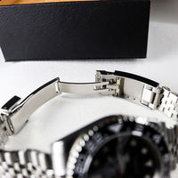 Montre mécanique pour homme de haute qualité fabriquée en Chine, vente directe d'usine GMT, luminescente, étanche 3 bars, mouvement automatique NH34
