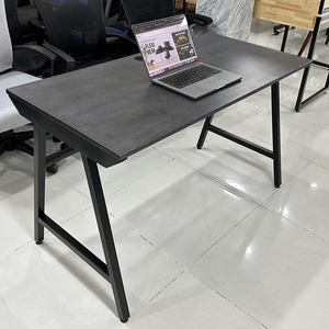 SPD68186 <b>Computer</b> <b>Desk</b> with A-Shaped Iron Legs Rubberwood Material - Product Image 2