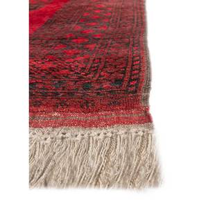 Alfombra Kiaan de Lana Anudada a Mano, Estilo Clásico, Rojo Naranja, Geométrica Abstracta, Rectangular, Grande, para Sala de Estar o Pasillo - Paem-1231 - Product Image 4