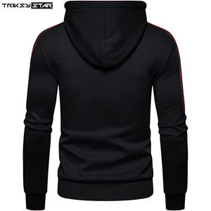 Sweat-shirts pour hommes sur mesure de qualité supérieure, 100% coton, imprimés numériquement, technique de polissage en fourrure, fermeture éclair, poche, écologiques - Product Image 4
