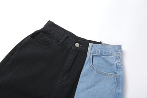 Pantalones Vaqueros de Mezclilla para Mujer, Diseño Nuevo, Mejor Precio, Cintura Alta, Corte Ajustado, 100% Algodón, Estilo Vintage, Transpirables, para Invierno, para Adultos - Product Image 3