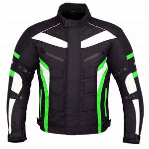Veste de moto en textile Cordura de qualité supérieure pour homme, certifiée CE, imperméable, doublure thermique amovible, poche à capuche réglable - Product Image 3