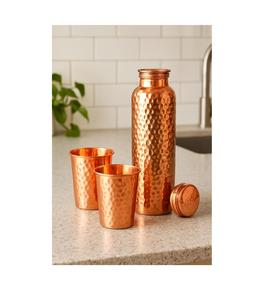 Botella de Agua de Cobre de Primera Calidad, Estilo Moderno, Suministro al por Mayor, MOQ Bajo para Cocina y Comedor - Product Image 1