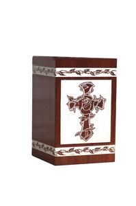 Wooden Urn Box <b>For</b> Adult <b>Ashes</b> Cremation Urns <b>For</b> Male and Female Decorative Urns Funeral - Product Image 5