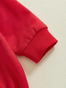 Body rojo de manga larga para recién nacido, suave y cómodo, perfecto para primavera y otoño, ropa para bebé - Product Image 5