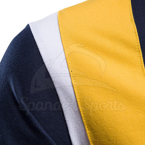 Polo personnalisé pour hommes 100% T-shirt tricoté en polyester avec motif imprimé T-shirt de golf vierge de sublimation de grande taille - Product Image 3