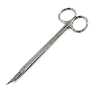 Tijera de goma Micro Adson de 12cm con certificado Ce de la mejor calidad, 1x2 dientes, instrumentos alemanes de acero inoxidable, instrumentos quirúrgicos básicos - Product Image 1