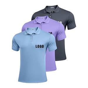 เสื้อโปโลฟิตยิมสำหรับผู้ชายเนื้อผ้าระบายอากาศและยืดได้เหมาะสำหรับกีฬาและการออกกำลังกายสวมใส่สบายเหมาะสำหรับกลางแจ้ง - Product Image 4