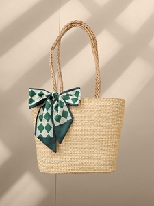 Bolso de mujer de jacinto de agua de alta calidad con precio barato, artesanía ecológica hecha en Vietnam - Product Image 3