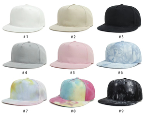 Casquette de sport à visière plate à 6 panneaux personnalisée en vente chaude, casquette snapback unie, casquettes de baseball, tissu commun - Product Image 6