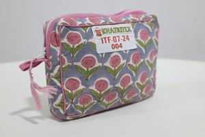 <b>Hand</b> Block Printed <b>Bag</b> With Authentic Craft Inspired Patterns Providing Spacious <b>Carry</b> For Daily Life Travel And Gift Purpose - Product Image 3