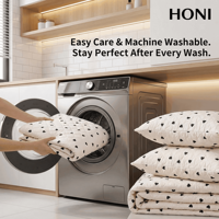 Ensemble de couvre-lit matelassé Pinsonic classique HONI OEM OEKO-TEX 3/4 pièces, microfibre 80GSM, imprimé