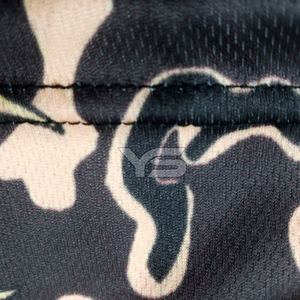 Pantalones cortos de playa personalizados ODM para hombre, poliéster 100%, estilo informal, Color sólido, cintura con cordón, bolsillos con logotipo bordado por sublimación - Product Image 5