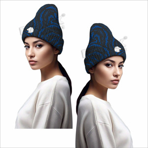 Bonnet pour femme à la mode, vente chaude, dernier style, faible MOQ, bonnet pour femme au design unique, bonnets jacquard pour femme - Product Image 4