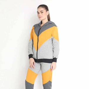 Premium <b>Women's</b> Zipper Tracksuit <b>for</b> <b>Gym</b> and Fitness | Stretchable and Breathable Two-Piece Jogging Suit with Full Zipper <b>Jacket</b> - Product Image 6