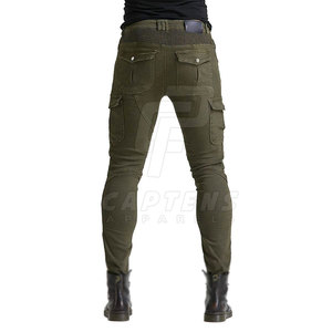 Pantalones vaqueros de moto hechos de algodón a prueba de viento pantalones vaqueros de moto de talla grande estilo único pantalones vaqueros de moto para adultos - Product Image 2
