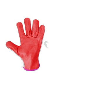 ถุงมือทำงานหนังแพะและหนังวัวสำหรับคนขับรถ งานหนัก งานอุตสาหกรรม ป้องกันมือ ถุงมือป้องกันส่วนบุคคล ถุงมือใช้ในครัวเรือน - Product Image 4