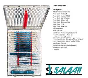 ชุดศัลยกรรมทันตกรรมรากฟันเทียมไททาเนียมแบบสมบูรณ์มีสีตามสั่งเครื่องมือผ่าตัดทางทันตกรรมขนาดเล็ก - Product Image 4