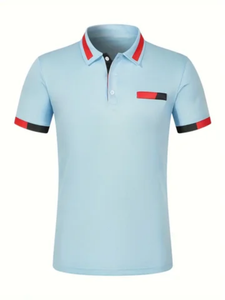 High Quality Polo <b>T</b>-<b>shirt</b> Wholesale Custom Design Polo <b>Shirts</b> 100% cotton, short sleeve anti-wrinkle men's <b>t</b>-<b>shirts</b> polo - Product Image 2