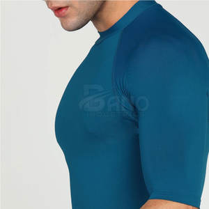 Spandex sublimé MMA Rash Guard imprimé numérique BJJ Rush Guard à manches longues Rash Guard à vendre - Product Image 4