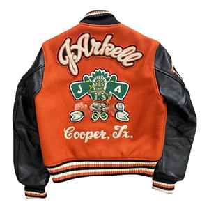 Vestes universitaires Lettermen Printemps Automne Nouvelles vestes pour hommes Casual Décontractées Surdimensionnées Veste de baseball universitaire pour homme - Product Image 4