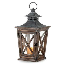 Portavelas de diseñador hecho a mano de calidad superior, linterna de madera de diseñador de forma personalizada a la venta - Product Image 1