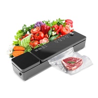60kPa 110W 2000mAh 26cm 3.3L/min tuyau externe sec humide menage machine sous vide portative scelleuse sous vide