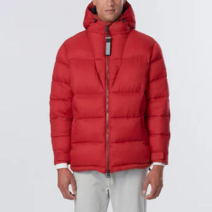 แจ็คเก็ตกันลมสำหรับผู้ชายเสื้อแจ็คเก็ตกันลมมีซิปผ้าแคนวาสไซส์ใหญ่เนื้อผ้าถัก - Product Image 1