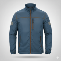 Blouson Bomber Homme Léger, Respirant, Imperméable, Séchage Rapide, Été, avec Capuche et Fermeture Éclair, Formel, Extérieur, Protection Solaire, Crocheté