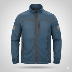 Men's Slim Thin Lightweight Breathable <b>Waterproof</b> Summer Bomber Jacket Hood Zipper Formal Outdoor <b>Sunscreen</b> Mountaineering - Product Image 6