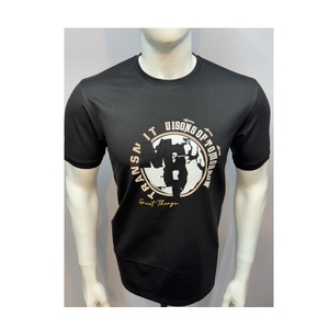 เสื้อยืดดูดซับเหงื่อและยืดได้สำหรับผู้ชายจากอินเดียสำหรับกีฬาฟิตเนสและการผจญภัยกลางแจ้งขายดีที่สุด - Product Image 5