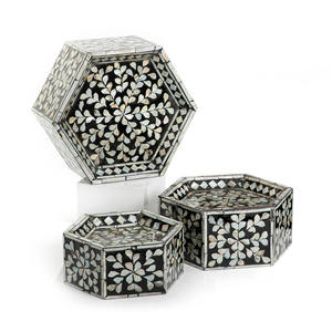 Meilleure vente en gros, incrustation de nacre de haute qualité, support de gâteau chocolat pour cadeau Ramadan Eid - Product Image 5